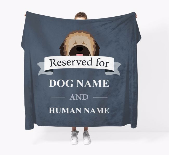 Reserved For: Personalised {breedFullName} Throw Blanket